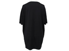 画像をギャラリービューアに読み込む, DOLCE&amp;GABBANA ドルチェ&amp;ガッバーナ 半袖 クルーネック Tシャツ ロゴプレート G8HLOT ブラック 黒 美品 中古 4b007060