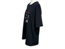 画像をギャラリービューアに読み込む, HELMUT LANG ヘルムートラング ロゴプリント半袖Ｔシャツ ブラック コットン サイズL CA52192 美品 中古 4b007064