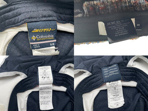 Columbia×KITH コロンビア×キス バケット ハット XU3836 ホワイト レッド ナイロン サイズO/S 美品 中古 4b007065