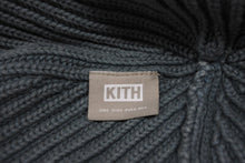 画像をギャラリービューアに読み込む, 極美品 KITH キース BEANIE ビーニー 帽子 リブ ニットキャップ グリーン コットン ワンサイズ OS フリーサイズ 中古 4b007067