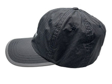 画像をギャラリービューアに読み込む, STUSSY ステューシー 軽量ナイロンキャップ チェック柄 ダークグレー ナイロン ポリエステル 美品 中古 4b007068