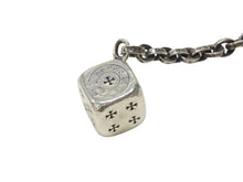 画像をギャラリービューアに読み込む, CHROME HEARTS クロムハーツ DICE DBL KEY CHAIN ダブルダイス キーチェーン 重量約85.5g 2013/.925刻印 シルバー925 美品 中古 4b007073