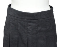 Load image into Gallery viewer, 極美品 THOM BROWNE トムブラウン プリーツミニスカート FGC402A サイズ38 トリコロール ウール グレー 中古 4c070807