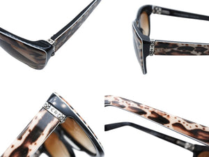 CHROME HEARTS クロムハーツ LUNCHFUCKS ランチファックス サングラス アイウェア サイズ54□18-137 レオパード柄 美品 中古 4b007086