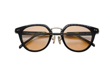 画像をギャラリービューアに読み込む, PRADA プラダ ロゴ サングラス SPR 17Y クリスタルマスタードイエローレンズ ブラック ゴールド金具 サイズ49□22 美品 中古 4b007087