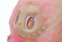 画像をギャラリービューアに読み込む, POP MART ポップマート labubu キーホルダー キーチャーム Big Into Energy ファー ピンク イエロー 美品 中古 4b007090