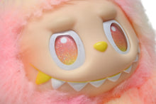 画像をギャラリービューアに読み込む, POP MART ポップマート labubu キーホルダー キーチャーム Big Into Energy ファー ピンク イエロー 美品 中古 4b007090