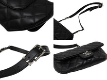 画像をギャラリービューアに読み込む, 新品未使用 CHANEL シャネル CHANEL UNIFORM シャネル ユニフォーム ウエストバッグ ショルダーバッグ ココマーク ランダム番台 中古 4b007100