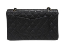 画像をギャラリービューアに読み込む, 極美品 CHANEL シャネル マトラッセ25 チェーンショルダーバッグ ココマーク 13番台 キャビアスキン ブラック シルバー金具 中古 4b007101