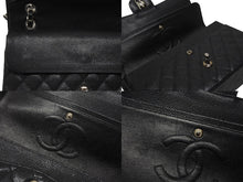 画像をギャラリービューアに読み込む, 極美品 CHANEL シャネル マトラッセ25 チェーンショルダーバッグ ココマーク 13番台 キャビアスキン ブラック シルバー金具 中古 4b007101
