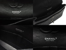 画像をギャラリービューアに読み込む, 極美品 CHANEL シャネル マトラッセ25 チェーンショルダーバッグ ココマーク 13番台 キャビアスキン ブラック シルバー金具 中古 4b007101