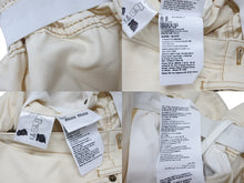 Load image into Gallery viewer, MIUMIU ミュウミュウ ショートパンツ ベージュ コットン ポリエステル 刺繍 ステッチ サイズ25 美品 中古 4b007106