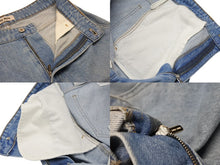 Load image into Gallery viewer, 極美品 MIUMIU ミュウミュウ Denim Short Pants ロゴマーク入り デニムショートパンツ コットン サイズ38 中古 4b007108