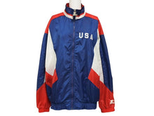 Load image into Gallery viewer, Starter スターター 1996年アトランタオリンピック記念モデル ブルゾン ナイロンジャケット サイズM 美品 中古 4b007131