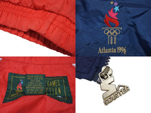 Load image into Gallery viewer, Starter スターター 1996年アトランタオリンピック記念モデル ブルゾン ナイロンジャケット サイズM 美品 中古 4b007131