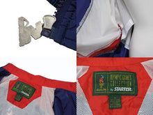 Load image into Gallery viewer, Starter スターター 1996年アトランタオリンピック記念モデル ブルゾン ナイロンジャケット サイズM 美品 中古 4b007131