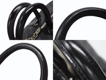 画像をギャラリービューアに読み込む, LOUISVUITTON ルイヴィトン キーポルバンドリエール45 ボストンバッグ N41418 ダミエグラフィット ブラック 美品 中古 4b007136