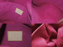 画像をギャラリービューアに読み込む, 新品同様 LOUIS VUITTON ルイヴィトン バギーPM ワンショルダーバッグ M95212 モノグラム デニム レザー ピンク 中古 4b007139