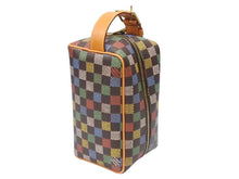 画像をギャラリービューアに読み込む, 極美品 LOUIS VUITTON ルイヴィトン LVバーズダミエ ロッカー ドップキット クラッチバッグ 2025SS N00151 ブラウン マルチカラー 中古 4b007143