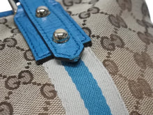 画像をギャラリービューアに読み込む, GUCCI グッチ ハンドバッグ 120844 ブラウン ベージュ GGスプリームキャンバス レザー シルバー金具 美品 中古 4b007144