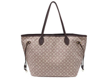 画像をギャラリービューアに読み込む, LOUIS VUITTON ルイヴィトン モノグラム イディール ネヴァーフルMM セピア トートバッグ M40515 ゴールド金具 美品 中古 4b007148