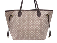 画像をギャラリービューアに読み込む, LOUIS VUITTON ルイヴィトン モノグラム イディール ネヴァーフルMM セピア トートバッグ M40515 ゴールド金具 美品 中古 4b007148