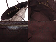 画像をギャラリービューアに読み込む, LOUIS VUITTON ルイヴィトン モノグラム イディール ネヴァーフルMM セピア トートバッグ M40515 ゴールド金具 美品 中古 4b007148