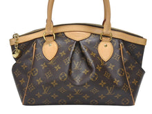 Load image into Gallery viewer, LOUIS VUITTON ルイヴィトン モノグラム ティボリPM ハンドバッグ M40143 ブラウン ゴールド金具 ロゴ 鞄 美品 中古 4b007160
