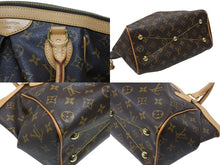 Load image into Gallery viewer, LOUIS VUITTON ルイヴィトン モノグラム ティボリPM ハンドバッグ M40143 ブラウン ゴールド金具 ロゴ 鞄 美品 中古 4b007160