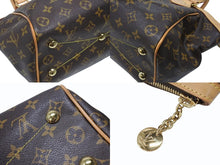 Load image into Gallery viewer, LOUIS VUITTON ルイヴィトン モノグラム ティボリPM ハンドバッグ M40143 ブラウン ゴールド金具 ロゴ 鞄 美品 中古 4b007160