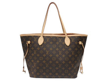 画像をギャラリービューアに読み込む, 新品未使用 LOUIS VUITTON ルイヴィトン ネヴァーフルMM トートバッグ M41177 モノグラム ブラウン ゴールド金具 中古 4b007163