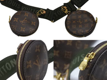 画像をギャラリービューアに読み込む, LOUIS VUITTON ルイヴィトン モノグラム ミュルティポシェット アクセソワール カーキ ショルダーバッグ M44813 美品 中古 4b007173