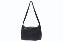 画像をギャラリービューアに読み込む, CHANEL シャネル ココマーク ムートン ワンショルダーバッグ 7番台 ブラック ゴールド金具 美品 中古 4b007177