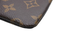 Load image into Gallery viewer, LOUIS VUITTON ルイヴィトン モノグラム ポシェット クレ コインケース 小銭入れ M62650 ロゴ ブラウン 美品 中古 4b007179