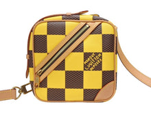 画像をギャラリービューアに読み込む, 極美品 LOUIS VUITTON ルイヴィトン ダミエ ポップ チェス メッセンジャー ショルダーバッグ N40562 イエロー ブラウン ハンドバッグ ファレル 2023年 中古 4b007181