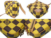 画像をギャラリービューアに読み込む, 極美品 LOUIS VUITTON ルイヴィトン ダミエ ポップ チェス メッセンジャー ショルダーバッグ N40562 イエロー ブラウン ハンドバッグ ファレル 2023年 中古 4b007181