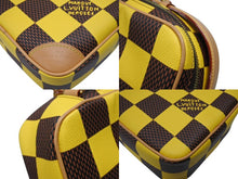 画像をギャラリービューアに読み込む, 極美品 LOUIS VUITTON ルイヴィトン ダミエ ポップ チェス メッセンジャー ショルダーバッグ N40562 イエロー ブラウン ハンドバッグ ファレル 2023年 中古 4b007181