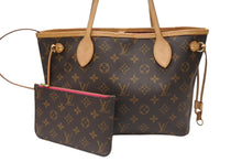 画像をギャラリービューアに読み込む, 極美品 新型 LOUIS VUITTON ルイヴィトン ネヴァーフルPM トートバッグ M41245 ブラウン ピヴォワンヌ 中古 4b007183