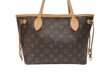 画像をギャラリービューアに読み込む, 極美品 新型 LOUIS VUITTON ルイヴィトン ネヴァーフルPM トートバッグ M41245 ブラウン ピヴォワンヌ 中古 4b007183