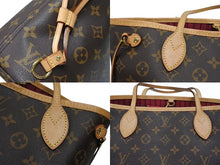 画像をギャラリービューアに読み込む, 極美品 新型 LOUIS VUITTON ルイヴィトン ネヴァーフルPM トートバッグ M41245 ブラウン ピヴォワンヌ 中古 4b007183