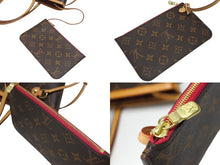 画像をギャラリービューアに読み込む, 極美品 新型 LOUIS VUITTON ルイヴィトン ネヴァーフルPM トートバッグ M41245 ブラウン ピヴォワンヌ 中古 4b007183