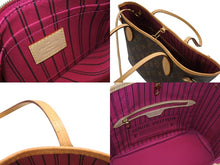 画像をギャラリービューアに読み込む, 極美品 新型 LOUIS VUITTON ルイヴィトン ネヴァーフルPM トートバッグ M41245 ブラウン ピヴォワンヌ 中古 4b007183