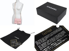 画像をギャラリービューアに読み込む, 極美品 CHANEL シャネル ミニマトラッセ チェーンショルダーバッグ ココマーク 7番台 キャビアスキン ピンク ゴールド金具 中古 4b007196