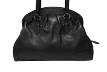 画像をギャラリービューアに読み込む, 極美品 CHRISTIAN DIOR クリスチャンディオール ハンドバッグ 12-BO-0037 イタリア製 レザー ブラック シルバー金具 中古 4b007197
