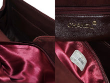 画像をギャラリービューアに読み込む, 極美品 CHANEL シャネル トップハンドル ハンドバッグ 3番台 ベルベット ココマーク ブラウン系 ゴールド金具 中古 4b007200