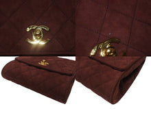 画像をギャラリービューアに読み込む, 極美品 CHANEL シャネル トップハンドル ハンドバッグ 3番台 ベルベット ココマーク ブラウン系 ゴールド金具 中古 4b007200