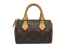 画像をギャラリービューアに読み込む, 新品同様 LOUIS VUITTON ルイヴィトン ナノスピーディ ハンドバッグ 2WAYバッグ M81085 モノグラム 中古 4b007201