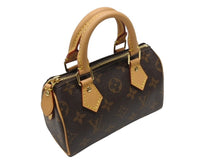 画像をギャラリービューアに読み込む, 新品同様 LOUIS VUITTON ルイヴィトン ナノスピーディ ハンドバッグ 2WAYバッグ M81085 モノグラム 中古 4b007201