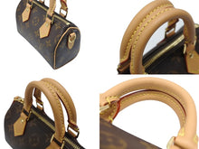 画像をギャラリービューアに読み込む, 新品同様 LOUIS VUITTON ルイヴィトン ナノスピーディ ハンドバッグ 2WAYバッグ M81085 モノグラム 中古 4b007201