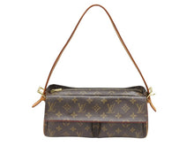 画像をギャラリービューアに読み込む, LOUIS VUITTON ルイヴィトン ヴィバ シテMM ワンショルダーバッグ M51164 モノグラム ブラウン レザー PVC 美品 中古 4b007202